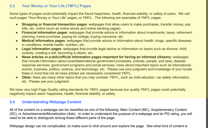 General Guidelines